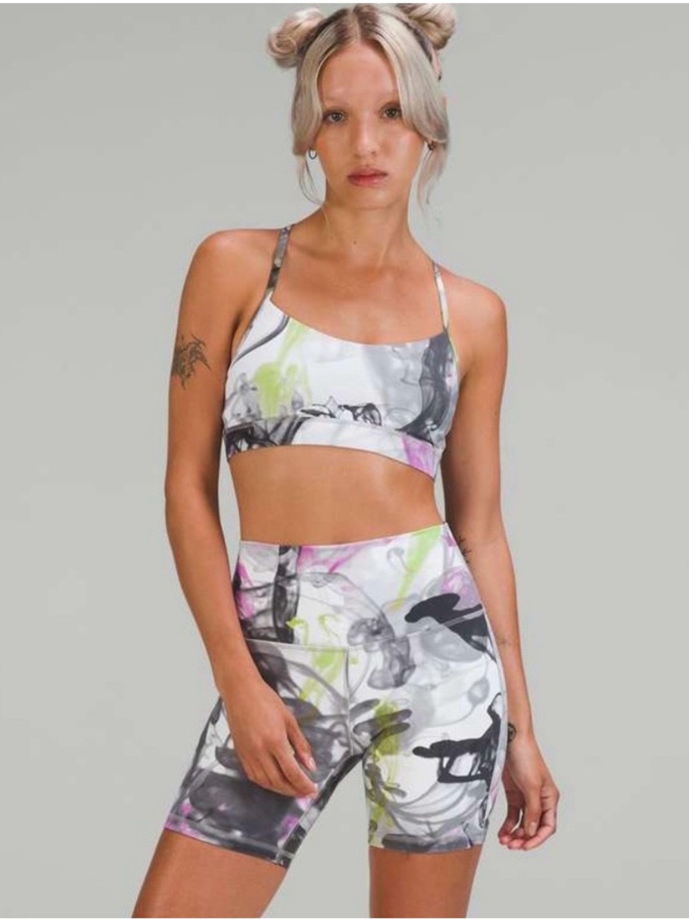 Lululemon Align 6” shorts Throwback print 10